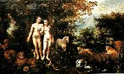 Hans Rottenhammer adam och eva i paradiset oil painting picture wholesale